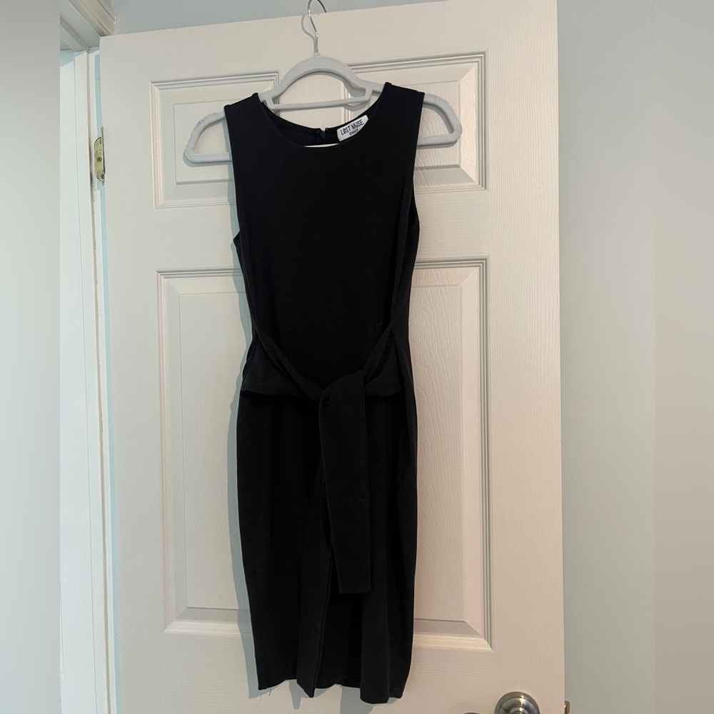 Tie Front Detail MIDI Dress